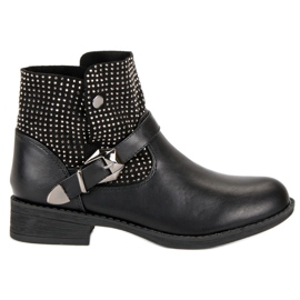 Stivali rock da donna nero