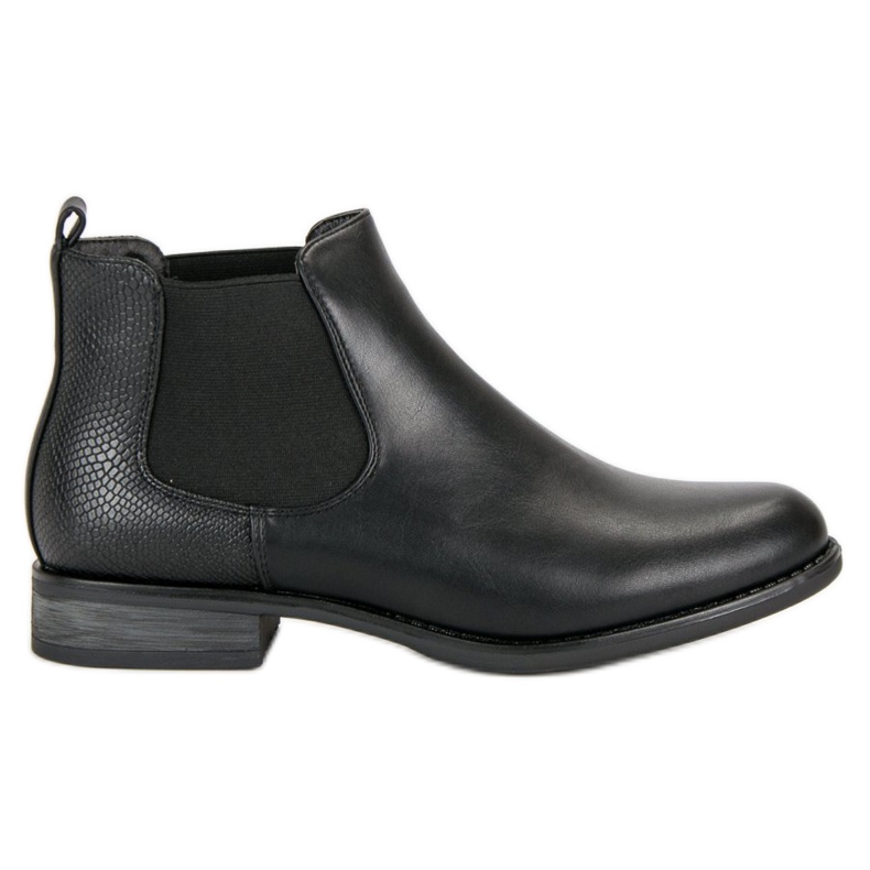 Stivaletti bassi Stivali Jodhpur nero