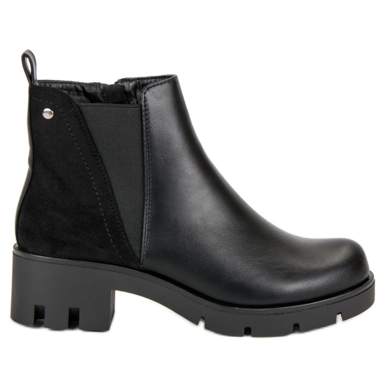 Lucky Shoes Comodi stivali autunnali nero