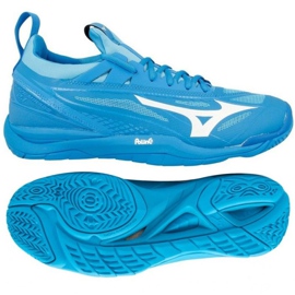 Scarpe da pallamano Mizuno Wave Mirage 2.1 M X1GA185098 blu blu