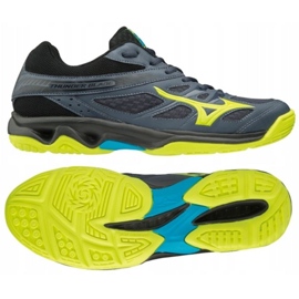 Mizuno Thunder Blade M V1GA177047 scarpe da pallavolo nero blu