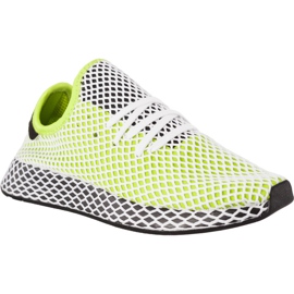 Adidas Deerupt Runner Semi Solar Slime Core Nero Core Nero verde