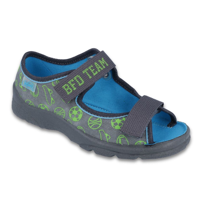 Scarpe per bambini Befado 969X125 grigio verde
