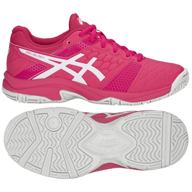 Scarpe pallamano Asics Gel Blast 7 Gs Jr C643Y -700 rosa rosa