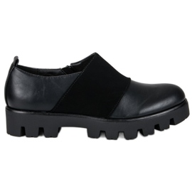 J. Star Scarpe nere alla moda nero