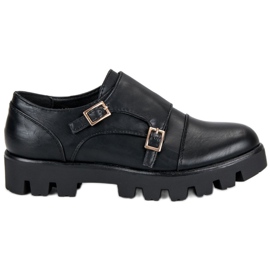 J. Star Scarpe casual da monaco nero