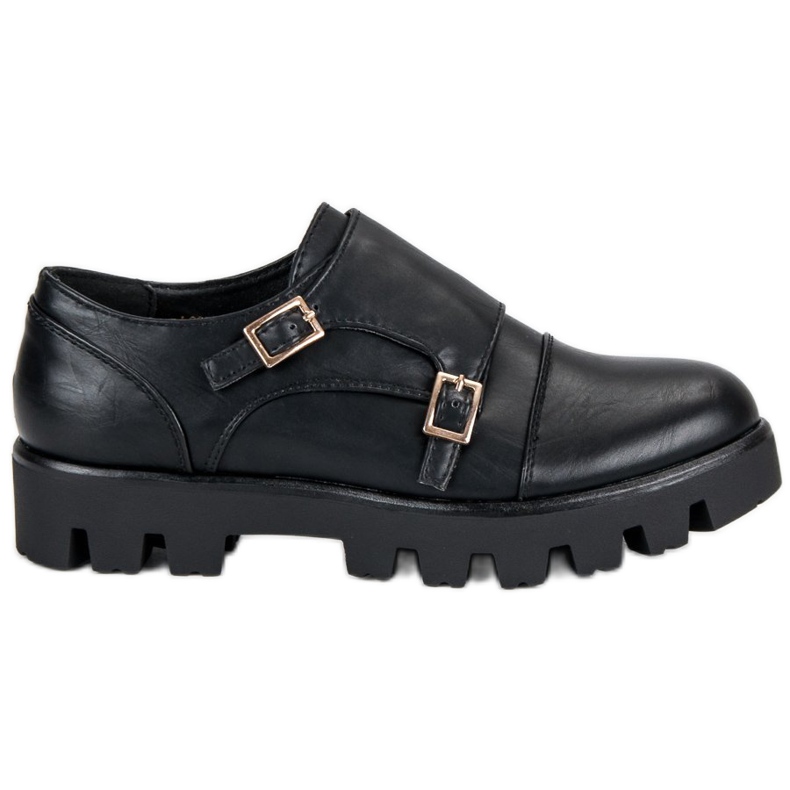 J. Star Scarpe casual da monaco nero