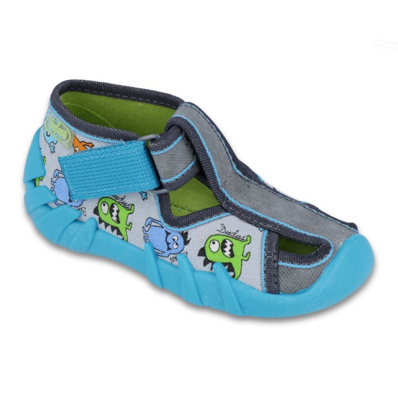 Scarpe per bambini Befado 190P085 blu grigio