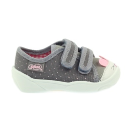 Scarpe per bambini Befado 907P101 grigio rosa