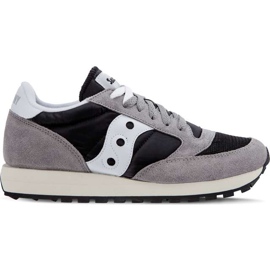 Saucony Jazz Original Vintage bianco nero grigio