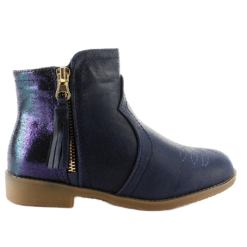 Stivaletti Chelsea da bambino k1647301 Marino blu navy