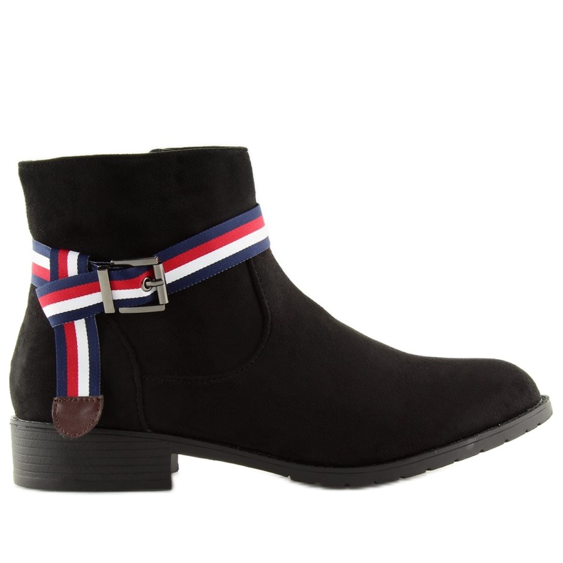 Stivaletti Chelsea neri da donna 99-150 Nero