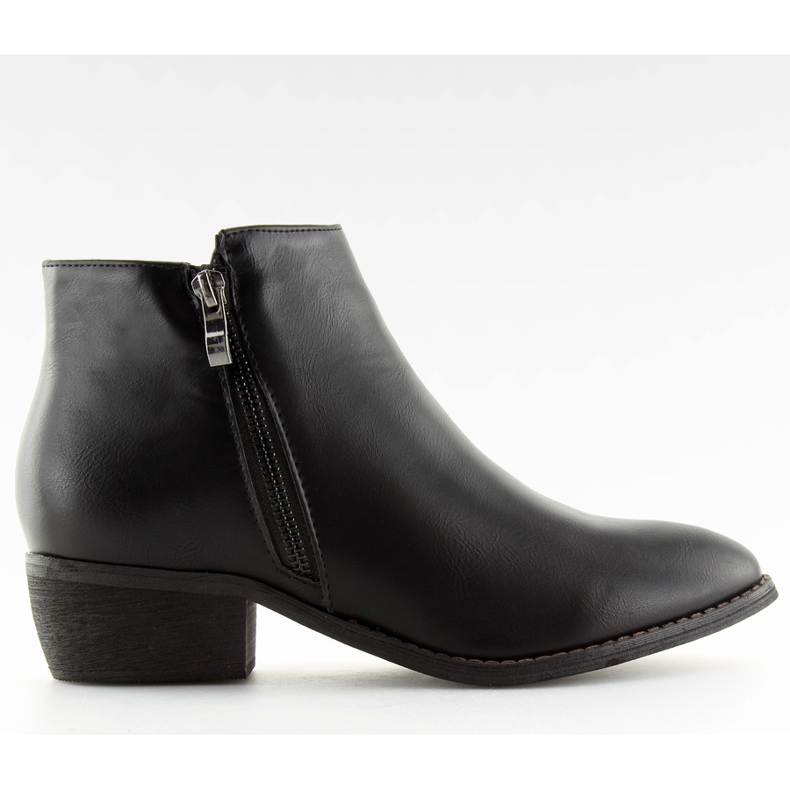 Stivaletti Chelsea neri da donna 9082 Black nero