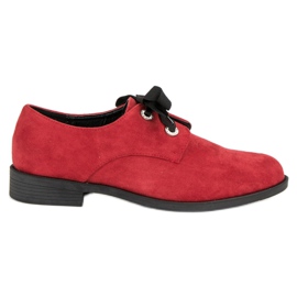 Bestelle Scarpe in pelle scamosciata rosse rosso