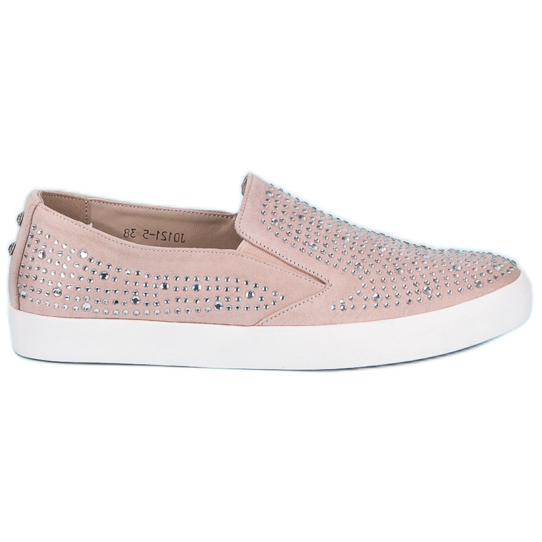 J. Star Scarpe da ginnastica beige scivolose