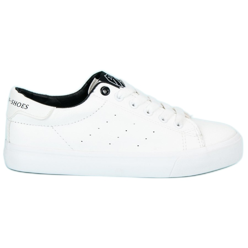J. Star Sneakers con lacci bianca