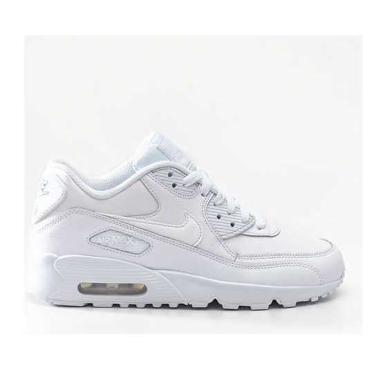 Nike Air Max 90 Ltr Gs 833412 100 bianca