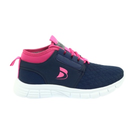 Scarpe sportive per bambini Befado 516Y034 blu navy rosa