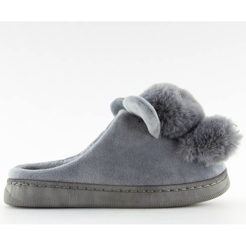 Pantofole da donna grigie DD91 grigie grigio
