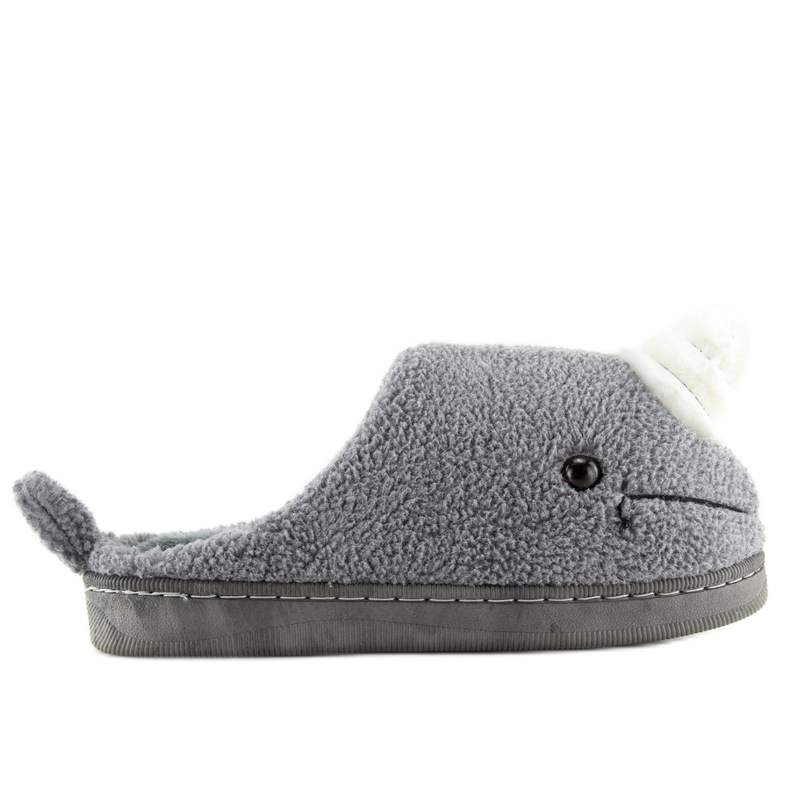 Pantofole da donna grigie DD92 Grey grigio