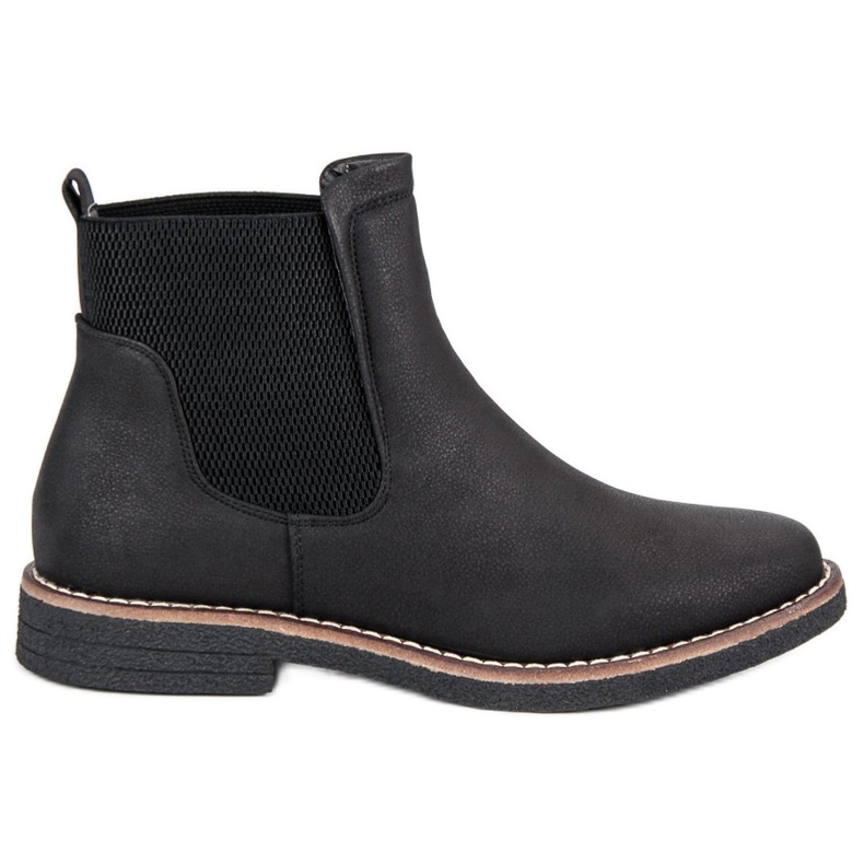 R'S Stivali Jodhpur classici nero