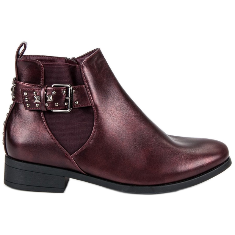 Sweet Shoes Stivaletti Rock Chelsea rosso