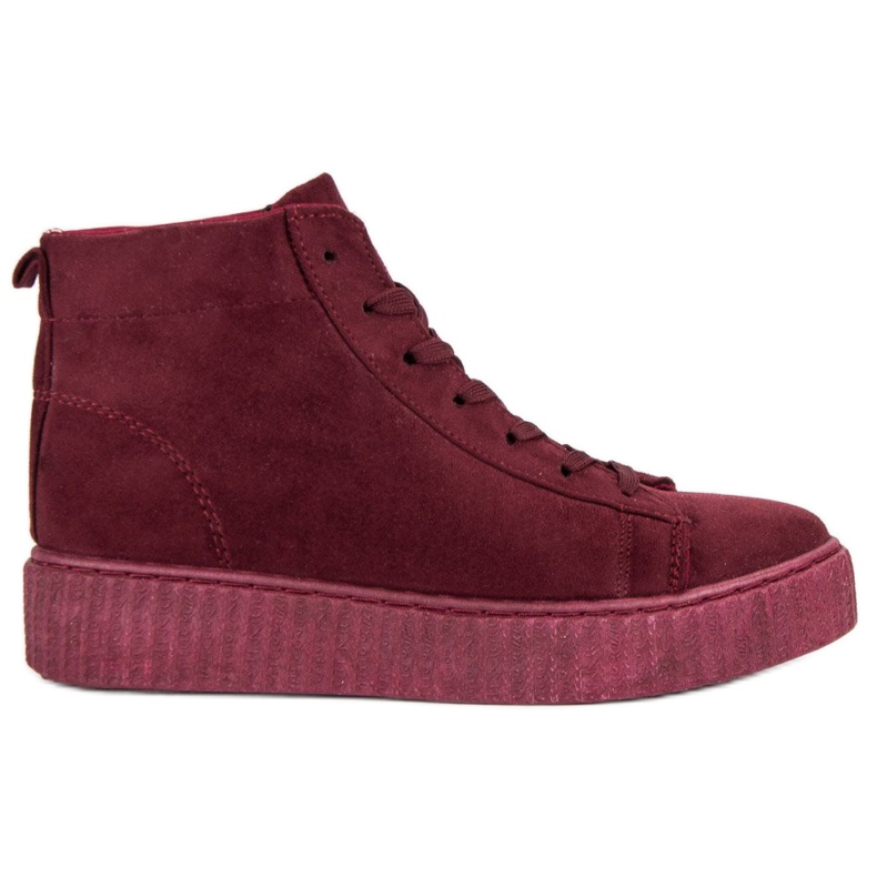 Wilady Sneakers sopra la caviglia rosso