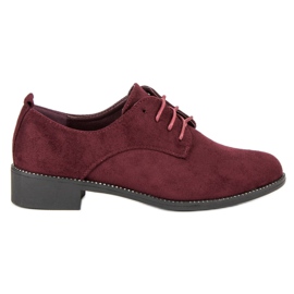 Seastar Stivali bordeaux allacciati rosso