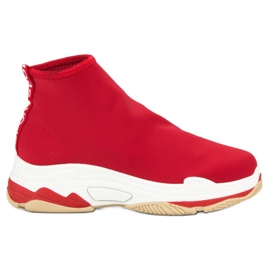 Scarpe sportive alla moda rosso