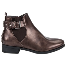 Sweet Shoes Stivaletti Rock Chelsea marrone multicolore
