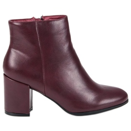 Weide Stivali isolanti bordeaux rosso