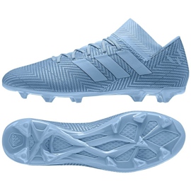 Scarpe da calcio Adidas Nemeziz 18.3 FG M DB2112 blu