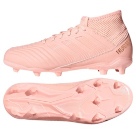 Le scarpe da calcio adidas Predator 18.3 Fg rosa