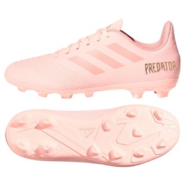 Scarpe da calcio Adidas Predator 18.4 FxG rosa