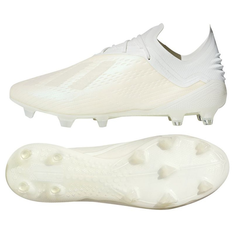 Scarpe da calcio Adidas X 18.1 Fg M DB2247 bianca