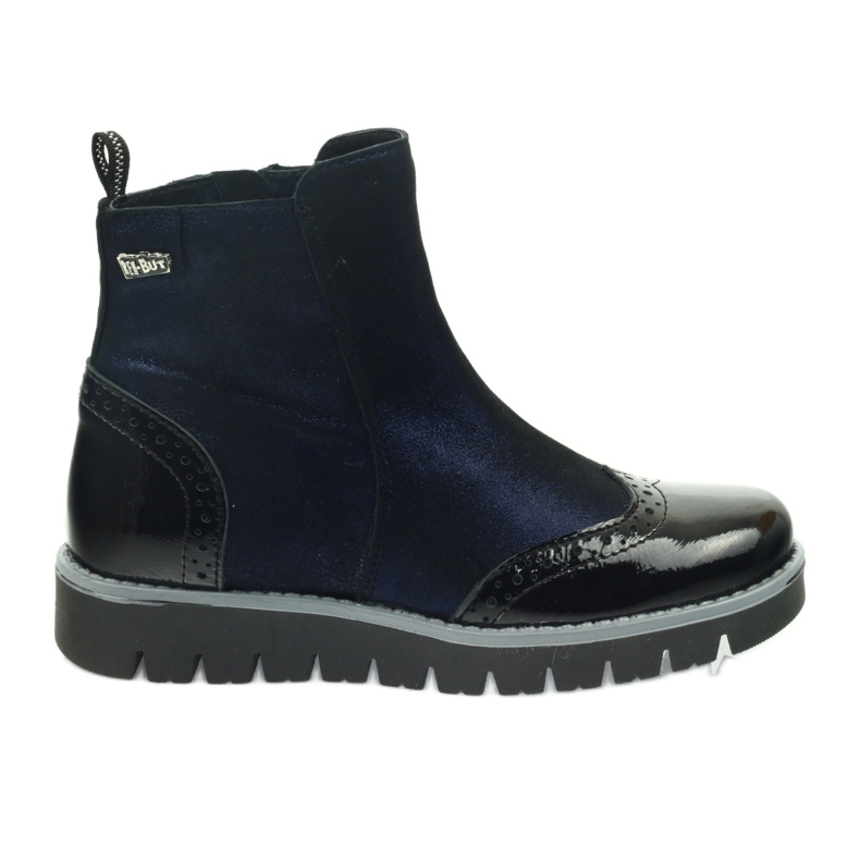 Stivali termici Ren But 4379 blu navy nero