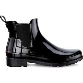 Hunter Elegante nero raffinato di Chelsea da donna