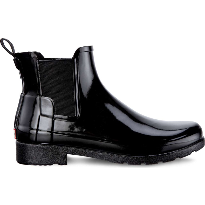 Hunter Elegante nero raffinato di Chelsea da donna