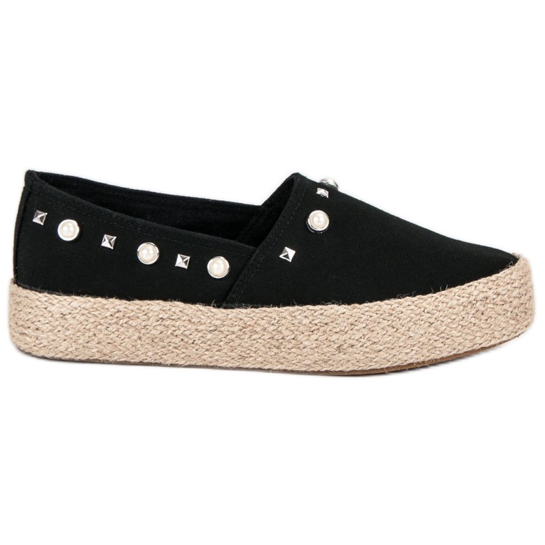 J. Star Espadrillas nere nero