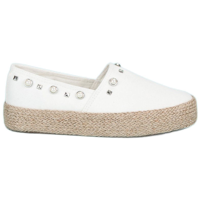 J. Star Espadrillas bianche bianca
