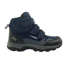 Mttrek Stivali con velcro MT TREK 012 blu navy nero