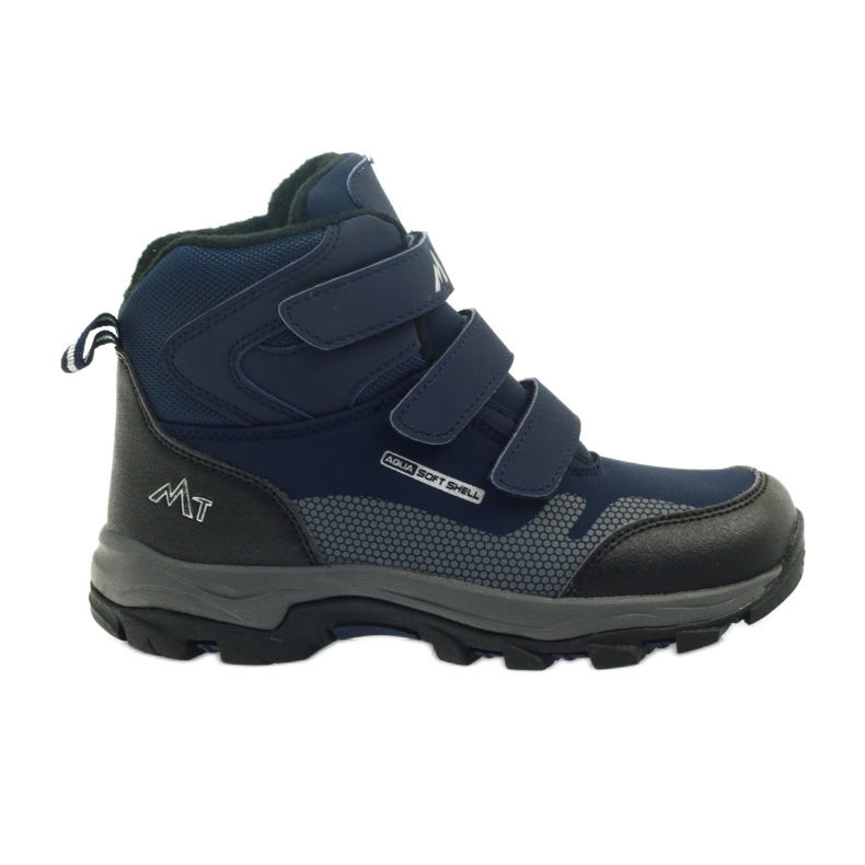 Mttrek Stivali con velcro MT TREK 012 blu navy nero