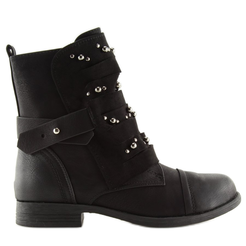 Stivali militari neri 2194 Black nero
