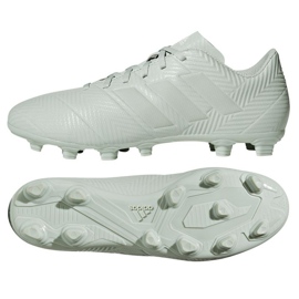 Le scarpe da calcio adidas Nemeziz 18.4 FxG M bianco