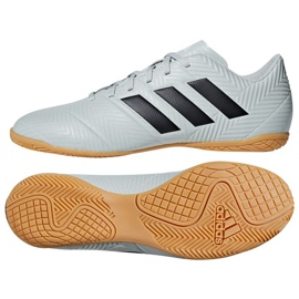 Scarpe da calcio Adidas Nemeziz Tango 18.4 bianca