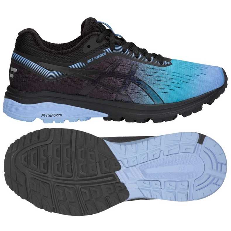 Scarpe da corsa Asics GT-1000 7 Sp W 1012A120-400 nero blu