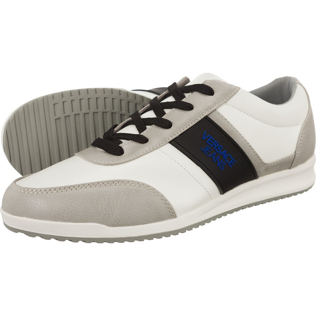 Versace Jeans Sneaker Uomo Dis B3 Mfa bianca nero grigio