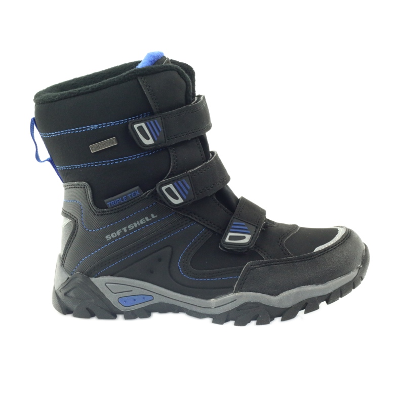 American Club Stivali softshell neri con membrana 1809 nero blu