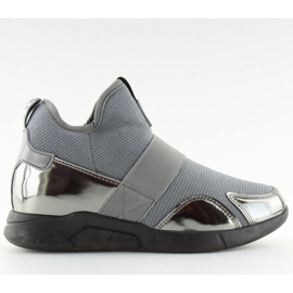 Grigio NB227P Scarpe con zeppa grigie