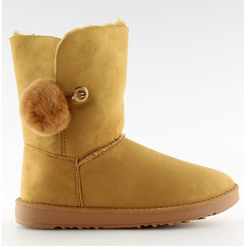 Emusy con nappa cammello SP04P cammello marrone